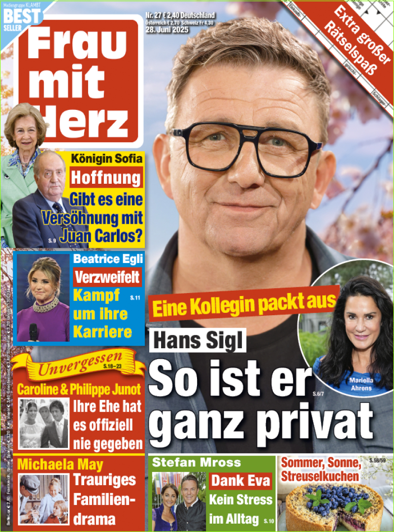Frau mit Herz